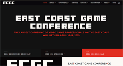 Desktop Screenshot of ecgconf.com